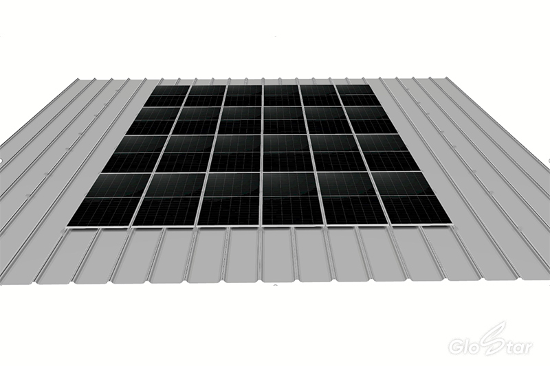 GF228 Metal Prefabricated Roof System