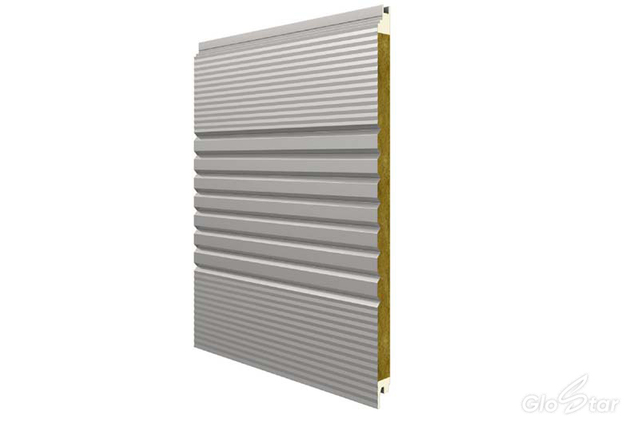 VW PU Edge-Sealed Rock Wool Sandwich Panel