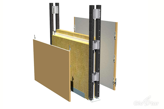 Metal Composite Panel Partition Wall System