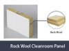 Machine-Made Rock Wool Cleanroom Panel