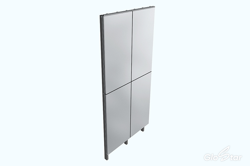 Framed Metal Integrated Insulation Curtain Wall System