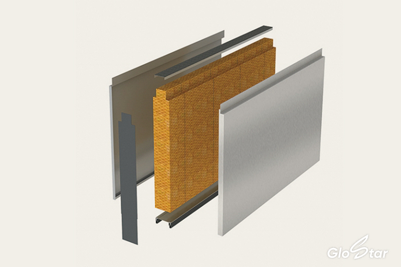 FP Standardized Metal Integrated Insulation Curtain Wall System