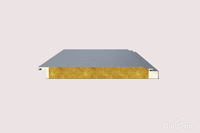 EW PU Edge-Sealed Rock Wool Sandwich Panel