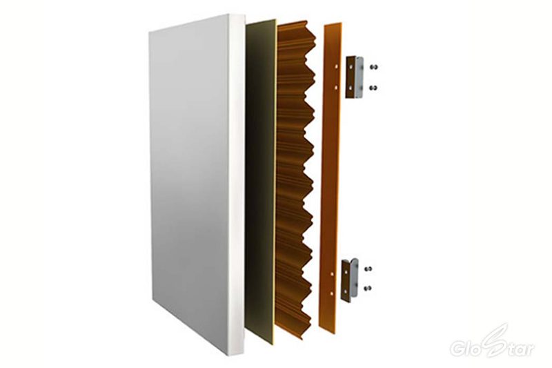 Modular Metal Corrugated Wall System