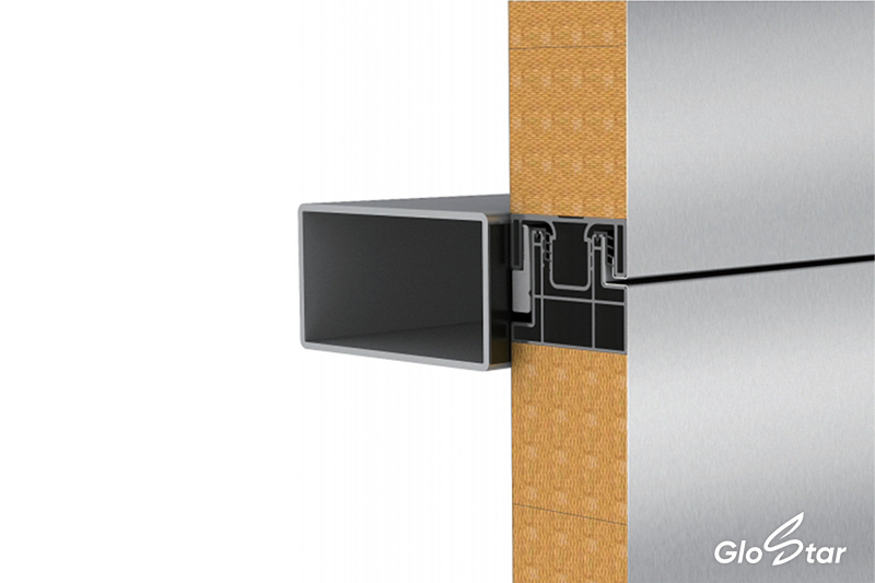 NS Ststandardized Metal Integrated Insulation Curtain Wall System