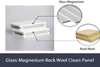 Glass-Magnesium Rock Wool Clean Room Panel-Wall System