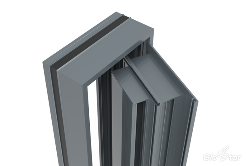 VF Metal Integrated Insulation Curtain Wall System – Natural Ventilation Opening Panel