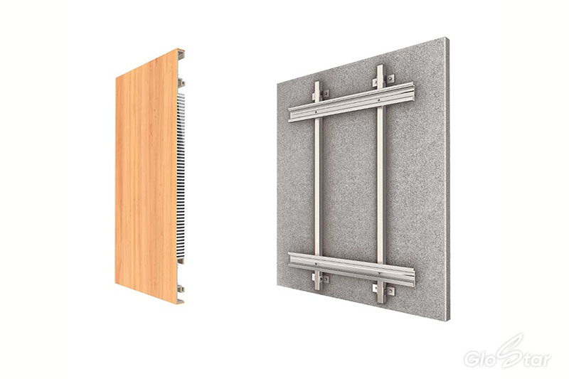 Integrated Aluminum Honeycomb Wall System