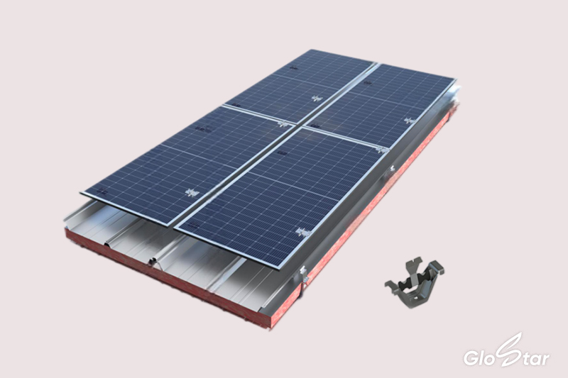PVMR1025 BIPV Solution – Standing Seam Solar Roof System